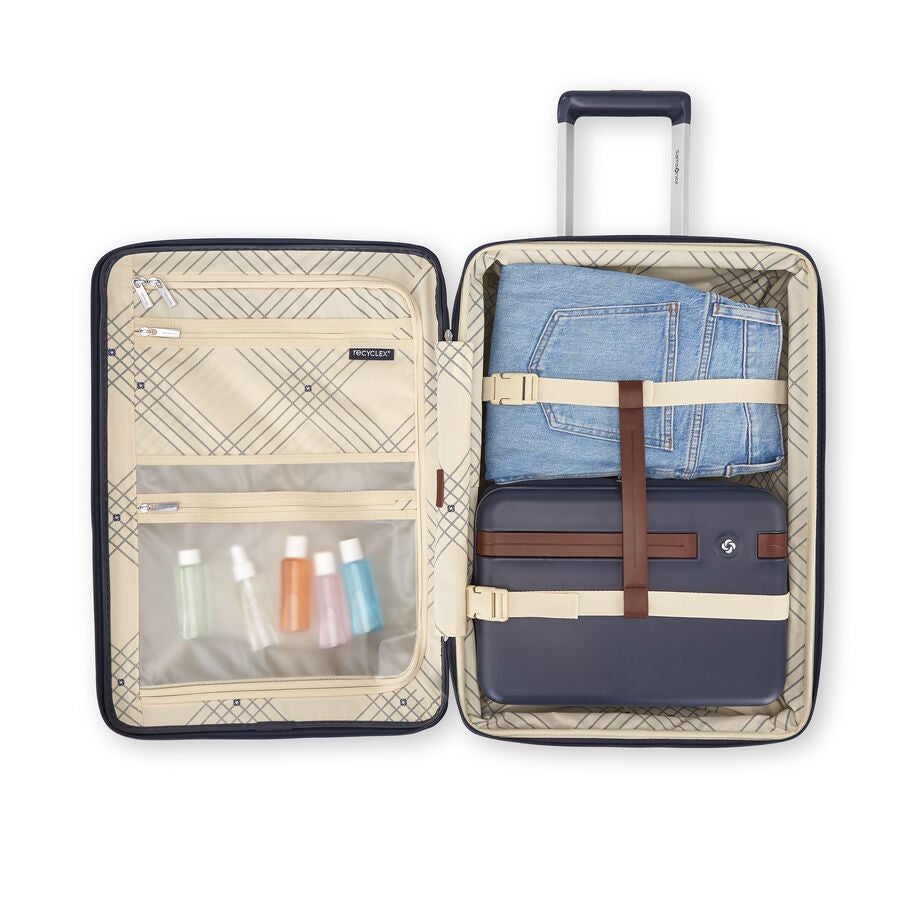 Samsonite Virtuosa valise de cabine &agrave; roues in the color Marine. image number 3